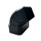 Aluminium Alloy Downspout Elbow 90/65 Black 1