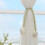 Floral Tulip Curtain Tiebacks Soft Cloth Cord 4