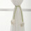 Floral Tulip Curtain Tiebacks Soft Cloth Cord 5