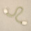 Floral Tulip Curtain Tiebacks Soft Cloth Cord 6