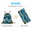 Beach Towel Bag Microfiber 70x140cm + Drawstring Backpack 5