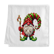 Christmas Gnome Hand Towel Cotton 15.5 x 29.5 Inch