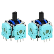 2Pcs Replacement Hall Joystick for PS5 TMR Magnetoresistive Hall Joystick Controller Repair Replacement Gaming Parts