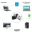 USB Type C 2 in 1 Mouse Jiggler Undetectable Mouse Shaker Automatic Mouse Mover for Computer Laptop Awakening White 7