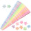 Star Paper Strips Craft Kit 10 Colors 210 Pieces 1