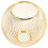 Metal Lamp Cover Modern Ceiling Light Shade Golden 3