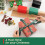 Christmas Wrapping Paper Cutter Set Red Green 2PC 6