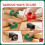 Christmas Wrapping Paper Cutter Set Red Green 2PC 5