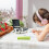 Manual Paper Shredder Compact Mini Size W4 8