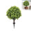 24-inch Flocked Artificial Christmas Tree with Stake 5