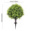 24-inch Flocked Artificial Christmas Tree with Stake 3