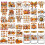 Fall UV DTF Stickers Maple Pumpkin Bow Cup Wraps 30 Sheets 1