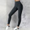 Women's Tummy Control Leggings Gray 2XL 1