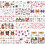 Fall UV DTF Stickers Maple Pumpkin Bow Cup Wraps 30 Sheets 8