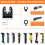 Titanium Bimetal Oscillating Saw Blades Set 12PCS 4