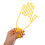 Golf Glove Organizer Yellow Compact Support Frame 5