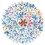 Nordic Christmas Doodle Stickers 50-Pack 1