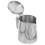 Metal Coffee Frothing Pitcher with Lid 12 oz 8