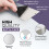 Cinta de butilo impermeable, cinta de papel de aluminio con caucho de butilo resistente Silver 3