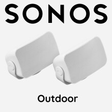 Sonos by Sonance OUTDRWW1 6.5" IP66 Outdoor Speakers Pair White