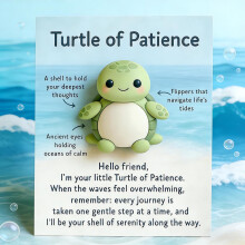 Pocket Friends Hugs & Hope Turtle Pocket Hug with Emotional