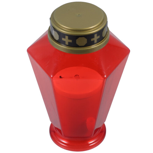 LED Tea Light Candle Red Decorative 12 Pack