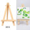 Display Easel Natural Wood Tripod Stand 10 Pack 4