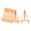 Display Easel Natural Wood Tripod Stand 10 Pack 7