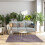 European solid color living room rug thickened washable 3