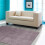 European solid color living room rug thickened washable 5