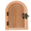 Light Brown Wooden Outlet Cover Plate 1 Pack 4