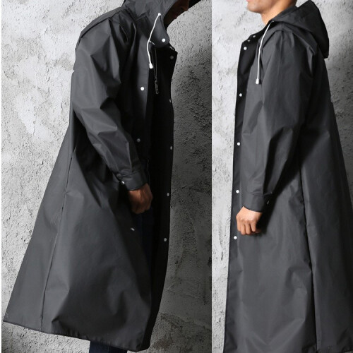 Imperméable réutilisable et durable avec capuche  L 1