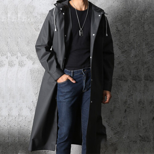 Imperméable réutilisable et durable avec capuche  L 2
