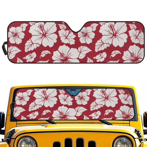 Foldable Windshield Sun Shade for Jeep Wrangler 2007-2023