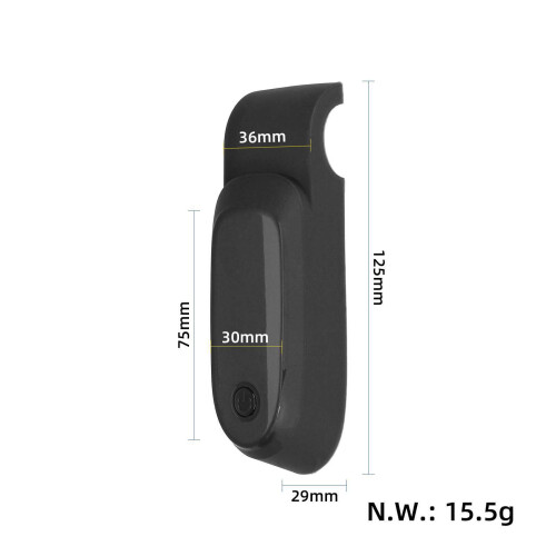 Control Panel Protective Case Cover for Ninebot F20/F25/F30/F40 Electric Scooter Black 1
