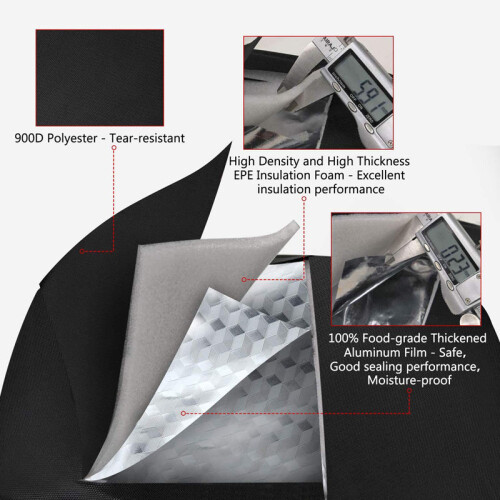 Bærbar matboks termopose Grey 2