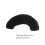Black Skate Blade Covers Elastic Durable 1 Pair 2
