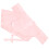 FRCOLOR Pink Polyester Robe V-Neck 112x42 in 1