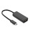 Netzwerkadapter USB-C Gigabit Ethernet Black 4