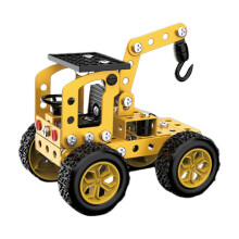 Metal Engineering Car Toy for Kids 3-6, Nut Assembly