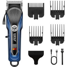 Cordless Hair Clippers for Men USB Rechargeable 240 Min