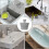 Silicone Bathtub Stopper with Suction Cup 2 pcs 1.2 inch 4
