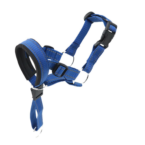 Focinho de cachorro macio, arejado e confortável Blue XL