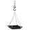 Hanging Bird Feeder 5.7x5.7x1.4 in Easy-Clean Durable 1