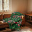 67 Number Flannel Blanket Dark Green 2