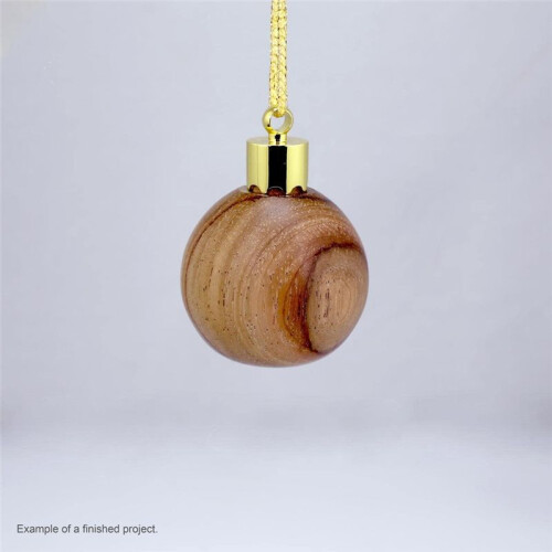 Bulb Ornament Project Kit - Gold Finish, 10 Pack