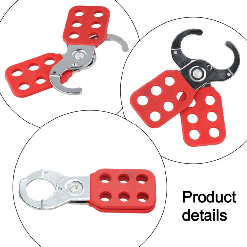 Nylon Steel Locking Hasp 25mm 1 Piece 2