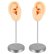 Silicone Ear Mannequin for Piercing Training Left and Right