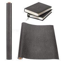 PU Imitation Leather Fabric with Kraft Cardboard Mailing