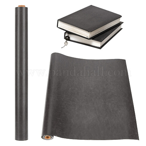 PU Imitation Leather Fabric with Kraft Cardboard Mailing